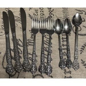 Versailles By MSI Vintage Stainless Steel Flatware 9 Pieces Made In Japan